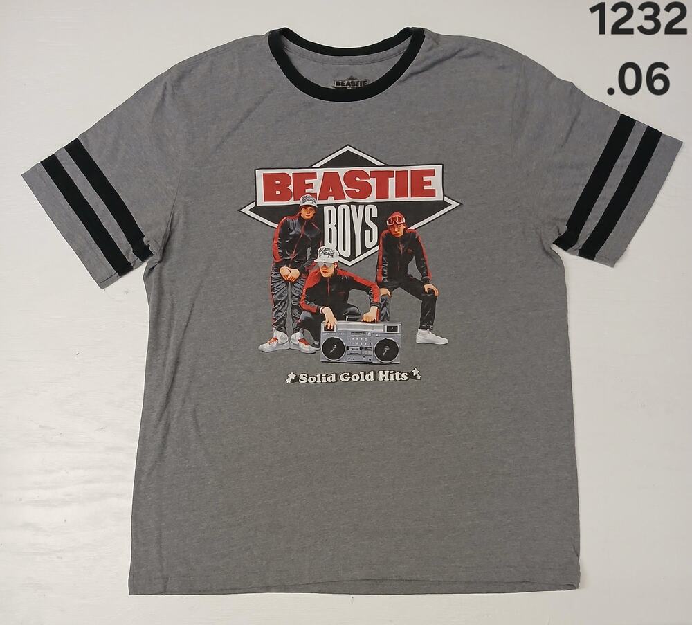Beastie Boys (XL) Vintage Gray Short Sleeve TShirt